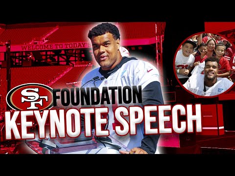 My Keynote Speech for the 49ers Foundation | ARIK ARMSTEAD