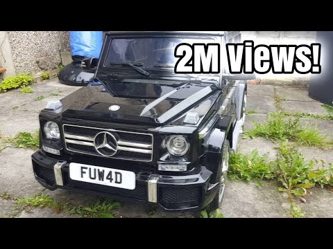 Mercedes Benz G63 AMG Kids Ride On Car Review!