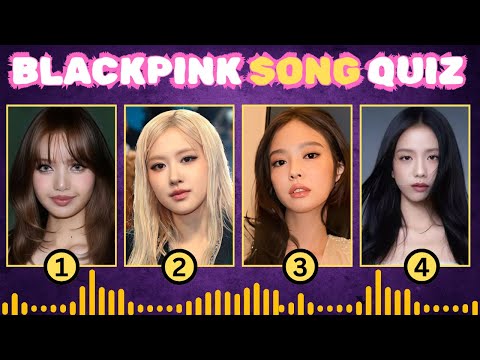 💖Guess BLACKPINK Songs with answer their questions!🎶