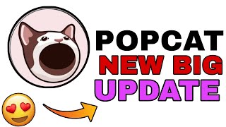 POPCAT COIN MAKING HYPE 😍 🐕 | POPCAT NEW BIG UPDATE | POPCAT PRICE PREDICTION 2025 END!
