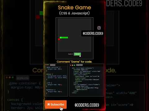 Coding Snake Game Be Like… 🐍⚡ #Shorts