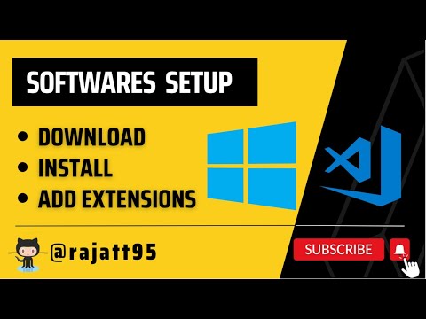 Softwares Setup | OS | WIN | VS Code IDE