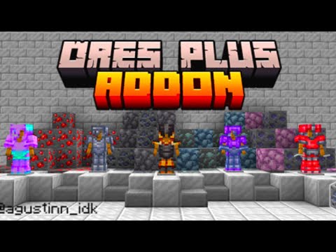 Ores Plus Add-On v2.0.0 (Official) Reboot ! Minecraft 1.18.0 Mods download! Minecraft Pocket Edition