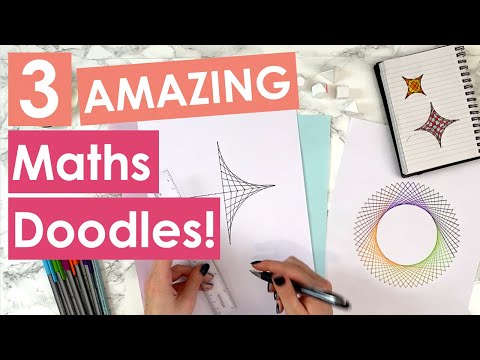 ■ 3 funky maths doodles you can do!