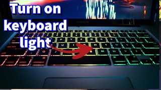 How To Turn On Keyboard Light Or backlight In Any Laptop! (EASY)