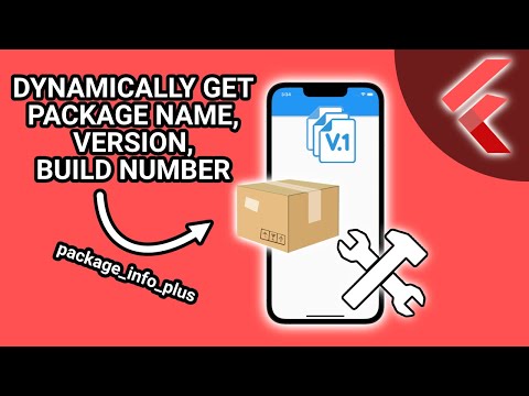 Get Package Name, Version, Build Number Dynamically in Flutter - package_info_plus #Flutter