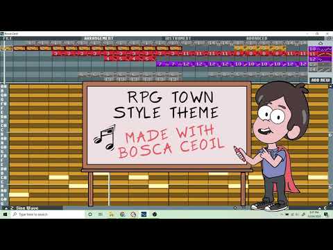 Chiptunes RPG Town Music!