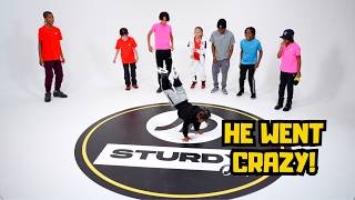 He refused to lose ! Sturdy Off