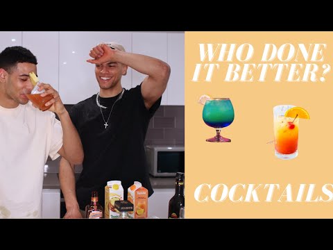 COCKTAIL CHALLENGE | WHO DONE IT BETTER?! WITH QUINTEN