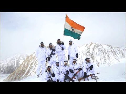 Indian Army Independence Day Celebrations In Deep Snow Mountains