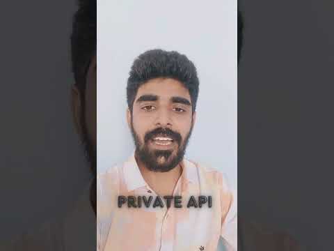 3 Types of API | Explained in Tamil #api #interview