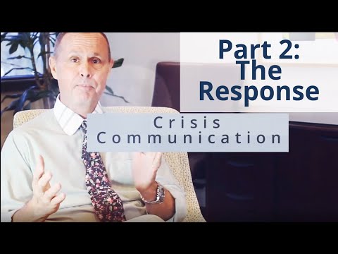 Jeffrey Dunham | Crisis Communication | Part 2: The Response