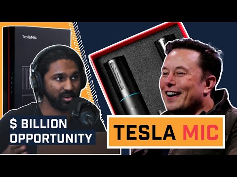 Why Tesla Mic Is Just The Tip Of The BILLION DOLLAR Iceberg... (Tesla Entertainment business)