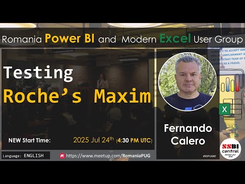 Testing Roche's Maxim | Fernando Calero