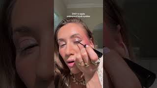 H2O Proof Inkwell Liquid Eyeliner by elf cosmetics Tutorial - long lasting, waterproof, & SO