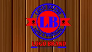How to make Branded logo for YouTube video || Professional Logo#logo#designlogo