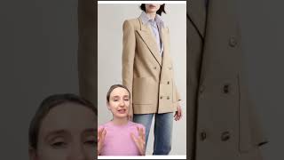 Spring basics:blazer.Let’s have a glance at this look #ootd #outfit #ytshorts #blazer #luxury #jeans