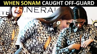 Oops moment! When Sonam Kapoor was left embarrassed due to her dress