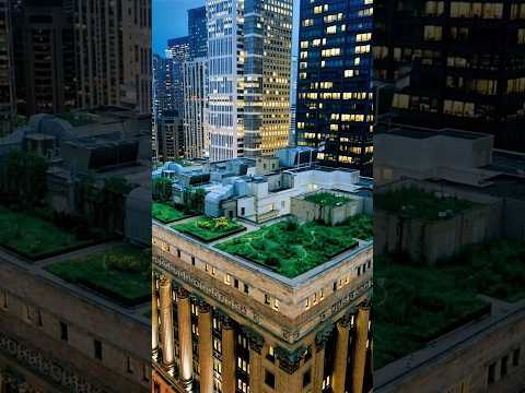 🌿🏙️ Green Roofs & Sponge Cities: Nature’s Solution to Urban Flooding #shorts #inventions