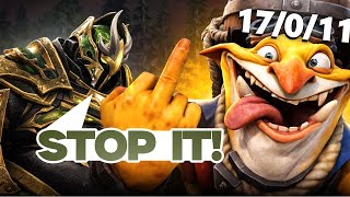 This 3,000 HP Dragon Knight Thought He Could Survive My Techies🔥12K MMR Ranked🔥