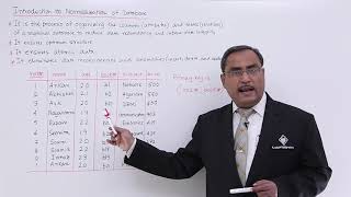 RDBMS   Introduction to Normalization of Database UNIT-2 BCOM(CA)- SEM III@ponnalasvlogs