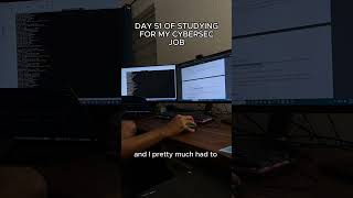 Day 51 Of Studying For My Cybersecurity Job #cybersecurity #comptia #study #motivation #mindset