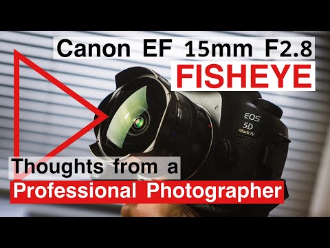 Canon EF 15mm Fisheye f2.8  lens. A review and thoughts from a professional photographer in 2022