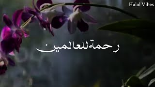 Rahmatun Lil'Alameen | Relaxing Nasheed | (Slowed+Reverb) | Baraa Masoud | Halal Vibes