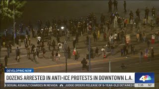 Trump responds to anti-ICE protests