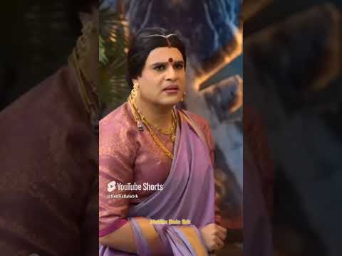 Rajamoli & Robot Hai Kya Tu 😅 Katappa and Raj mata 😰🤣 #comedyshow #viral #shorts