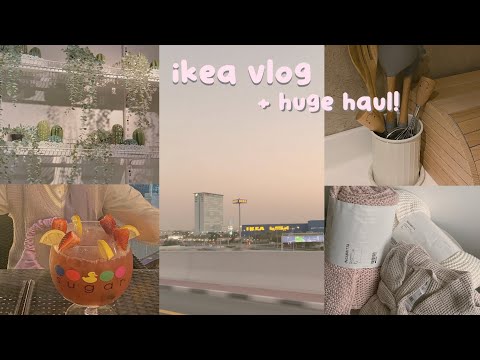 ikea shopping vlog+ huge haul🌷