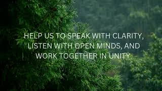 Opening Prayer for Meetings