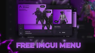FREE IMGUI LOADER (MENU) LEAK 🔥 | Clean C++ Loader UI | Download in Comments