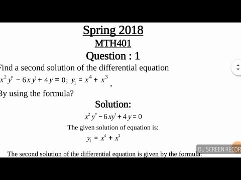 MTH401 ASsignment #1 Solution spring, extended date 27 may 2018