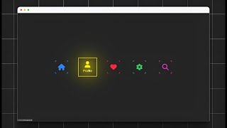 How to create Neon hover effect using html and css. @ezsnippat