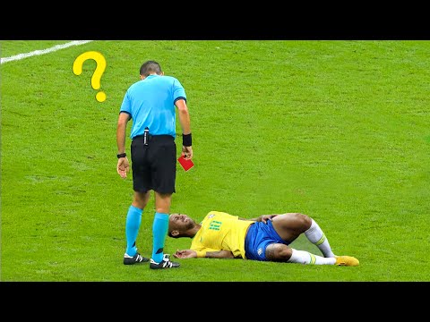 When Red Cards Turn into Comedy