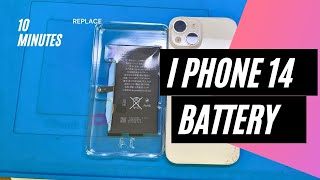 I Phone 14 Battery Replace Beginner's Guide To Fixing SmartPhone Step By Step #smartphone #techfix