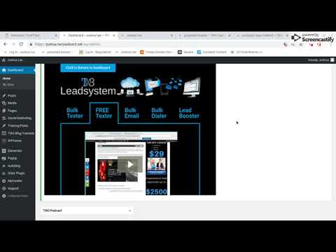 Dashboard Walk Through