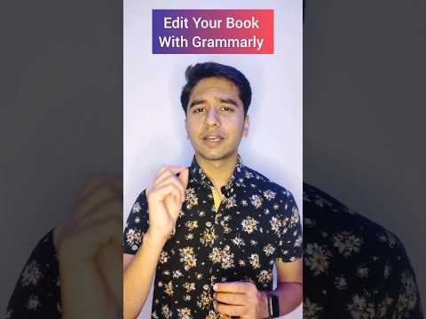 How to edit a book using Grammarly