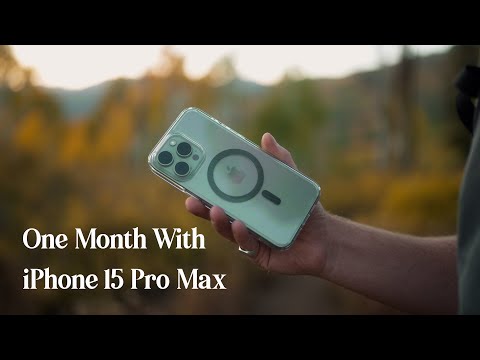 iPhone 15 Pro Max | LOG Video is a GAMECHANGER | One Month Review