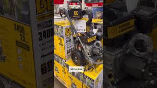 How great is this 3,400 PSI Gas Pressure Washer at Costco! #costco #costcofinds #pressurewashing