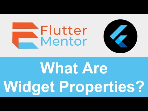 Flutter - Widget Properties Explained (For Programming Beginners)