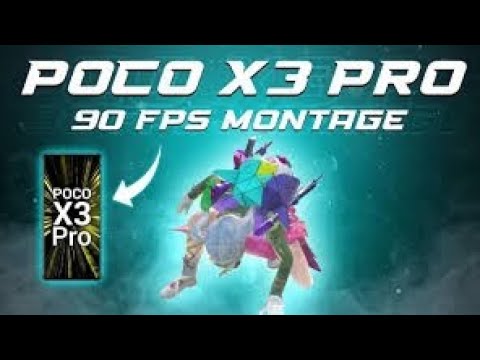 POCO X3 PRO 90 FPS || BGMI MONTAGE || PREM YT