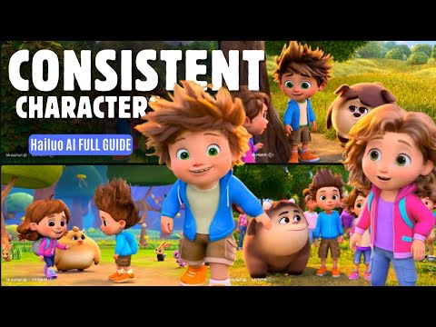 Create Consistent Characters with Free AI! 🎨 | HailuoAI (Minimax) Tutorial 👦👧 Unlimited Videos