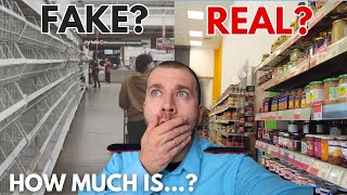 Russian Typical Grocery Store (Sanctions and Prices!)