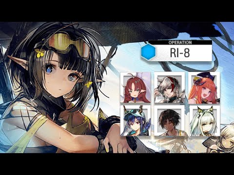 [Arknights] RI-8 6 Ops Spawncamping speedrun