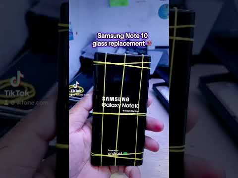 Samsung note 10 glass replacement very easy way #smartphone #ipadtipsandtricks