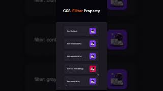 css filter property #coding #webdesign