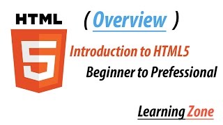 Introduction to HTML5 overview Beginner to Professional