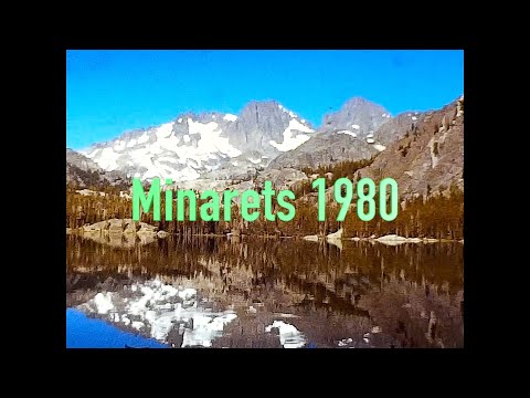 A 1980 hike to the Minarets, in the Ansel Adams Wilderness.